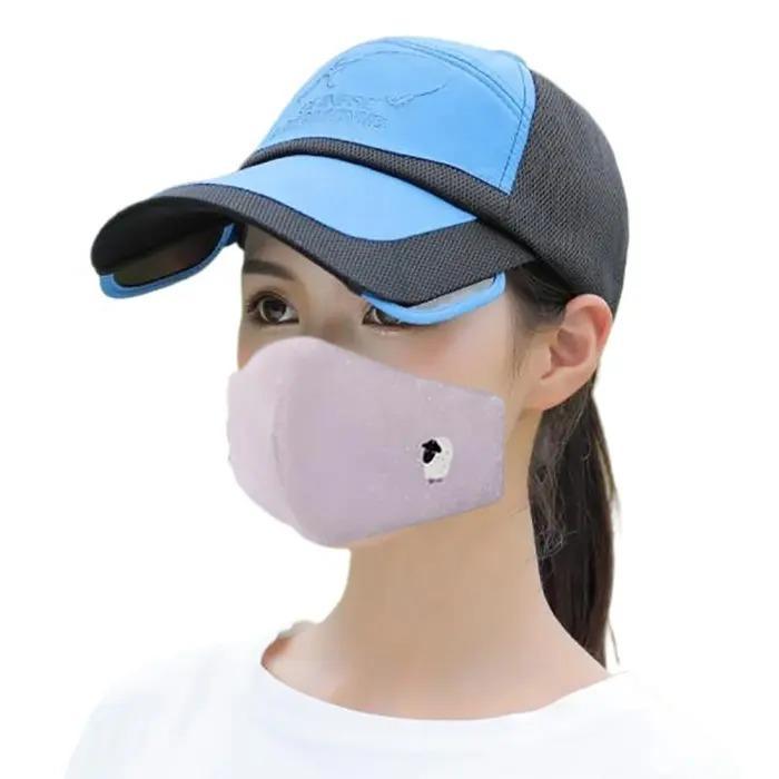 Topi Baseball Topi Pancing Topi Anti UV Bersayap Versi Jepang