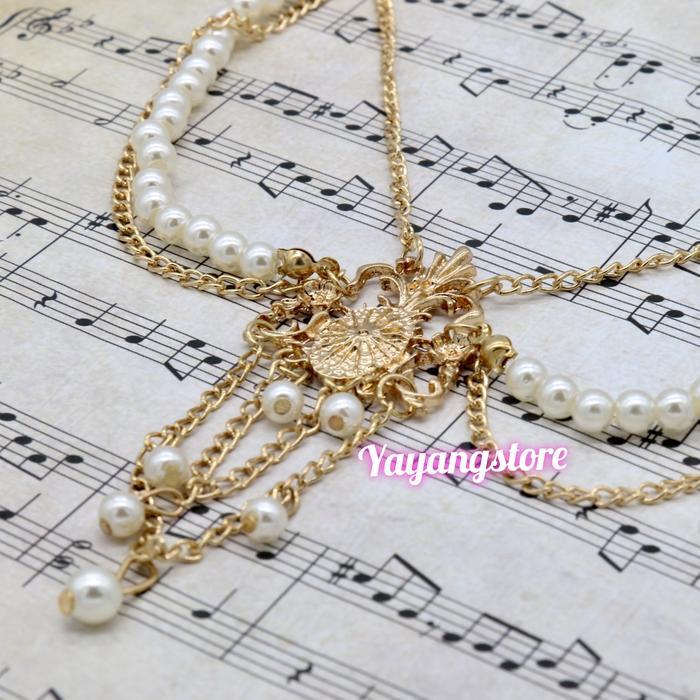 Headpiece Headchain Mahkota Ikat Kepala Bohemian India Belly Dance