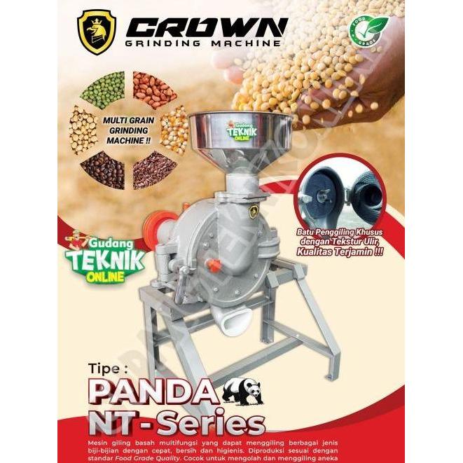 Mesin Gilingan Tahu 12" PANDA NT SERIES / Mesin Giling Tahu Kedelai Kacang 12 Inch PANDA