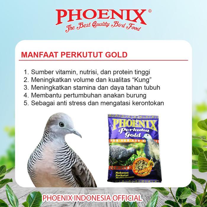 Bisa Gosend Pakan Perkutut Gold Phoenix Gingseng Millet Ketan Hitam Jewawut