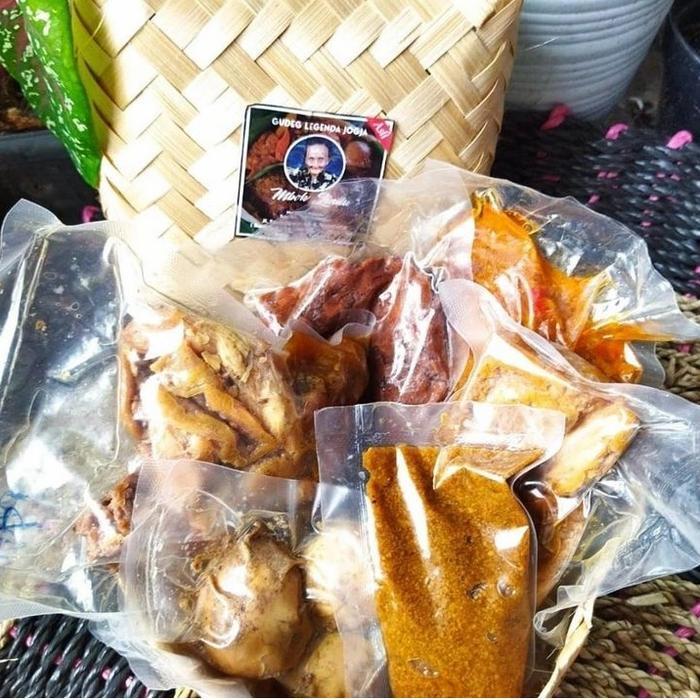 Gudeg Legend Mbah Lindu Frozen Pack Oleh Oleh Khas Jogja