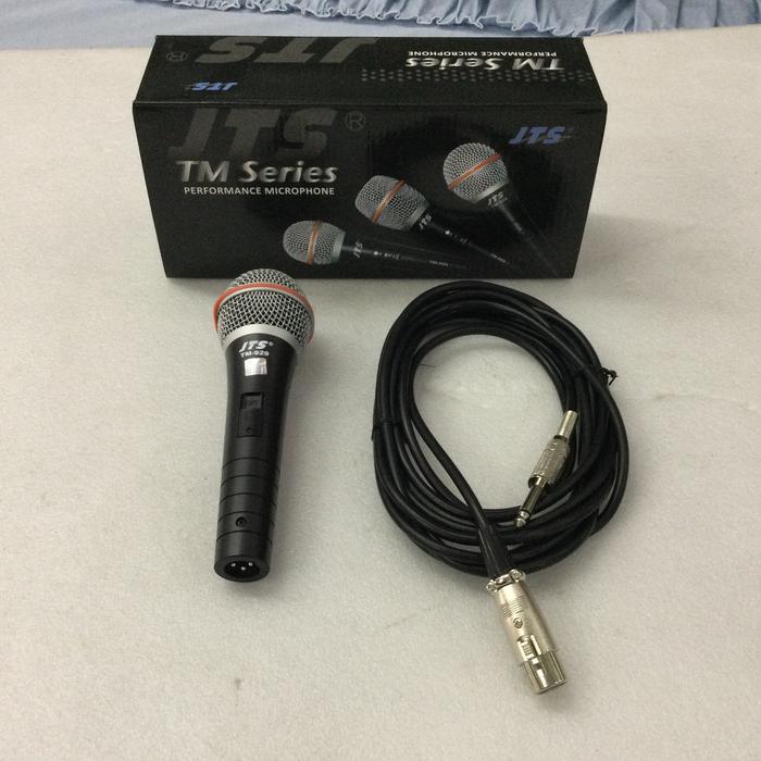 HOT PROMO JTS TM929 - mic vocal, switch on off include kabel