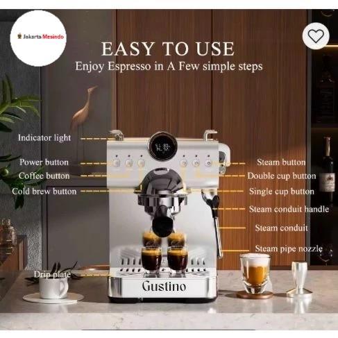 MESIN KOPI TERBARU GUSTINO KRATOS ESPRESSO MESIN GUSTINO KRATOS