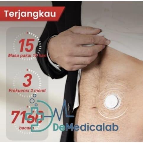 SINOCARE ICAN I3 ALAT CEK GULA DARAH TANPA TUSUK JARUM / CGM / 15 HARI BERKELANJUTAN
