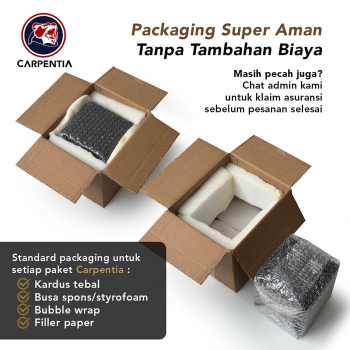 4abs- Carpentia Kotak Amal Acrylic / Kotak Saran Akrilik 15X15X20 Cm / Varian Warna / Tipe A