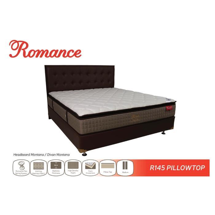 Full Set Romance R145 Pillow Top Kasur/Matrass/Mattress/Springbed (Medium)