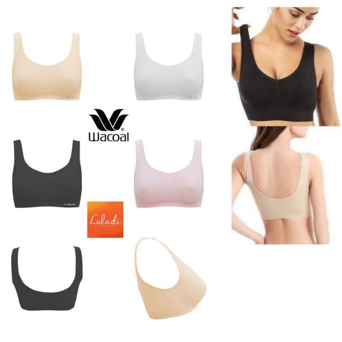 M L Wacoal Sleep Bra Tanpa Kawat Tanpa Busa Remaja