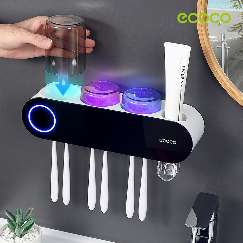 Ecoco Uv Toothbrush Holder Smart Toothbrush Sterilizer Automatic