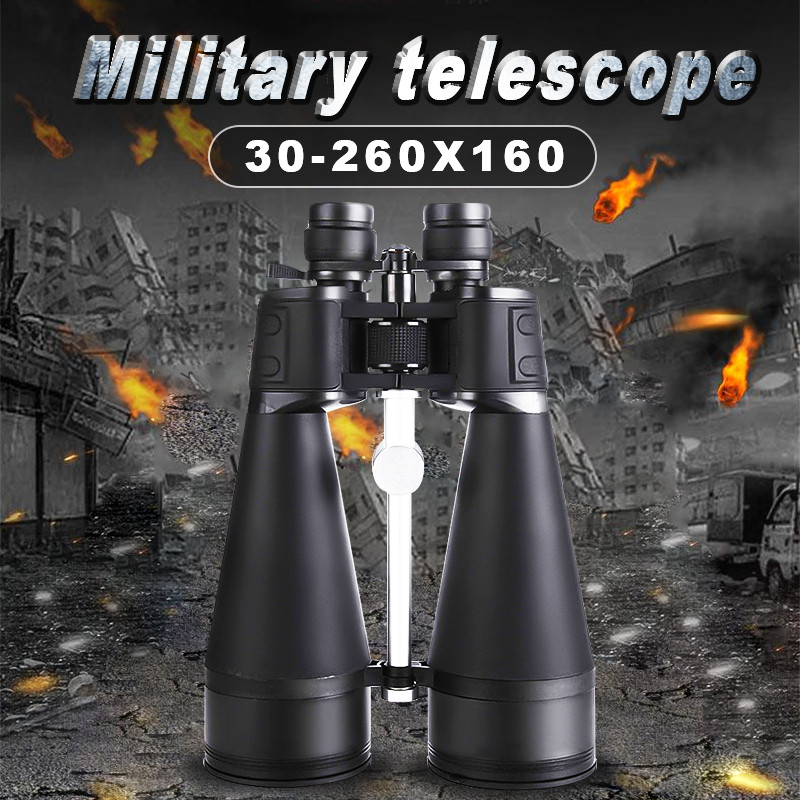 30-160X260 High Magnification Binoculars Long Range Zoom 160 Times