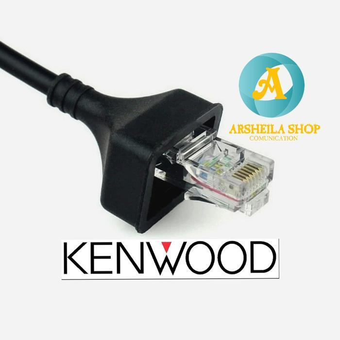 Kabel Spiral Mic Radio Rig Kenwood Tm 281 Tm 271