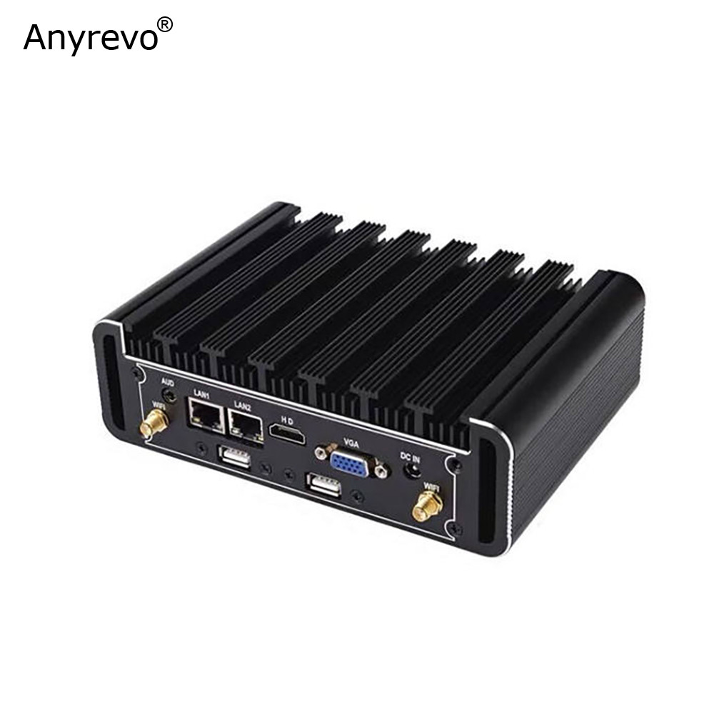 Fanless Mini Pc Intel Core I5-4200U/I5-5200U Ipc Windows Industrial