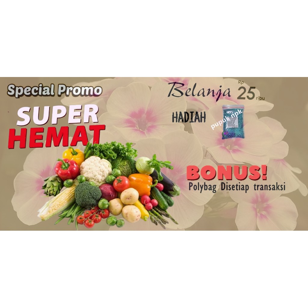 paket super hemat sayuran tanaman sayur sawi brokoli kol pare wortel lobak kecipr timun bayam jepang