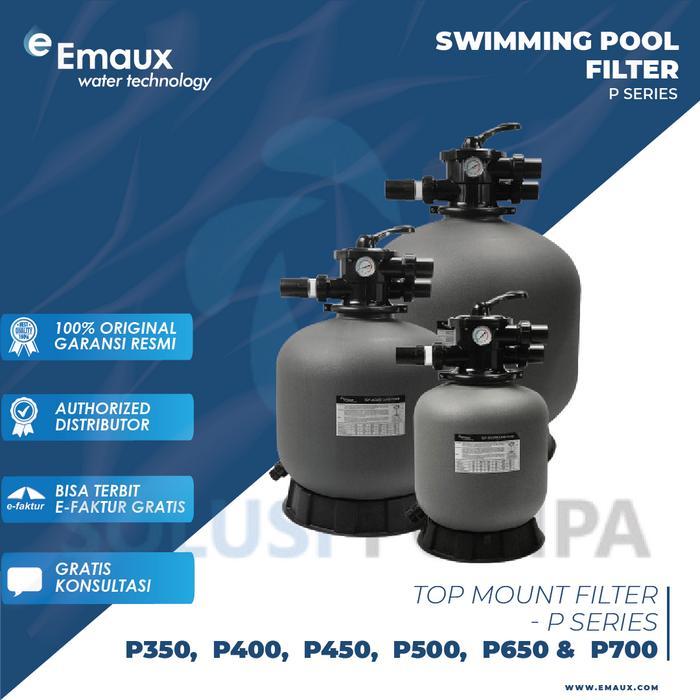 Sand Filter Emaux P500 - Filter Kolam Renang Plastik
