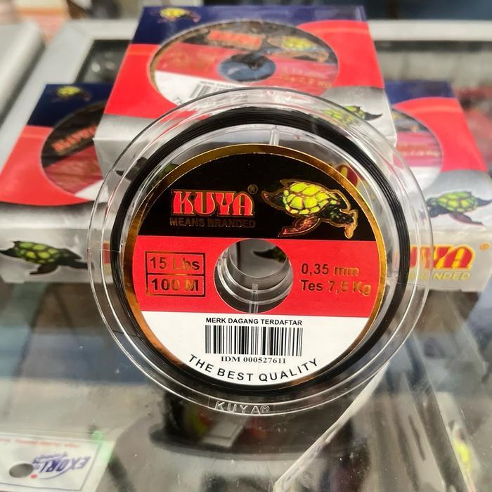 Senar pancing cap kuya 100 meter