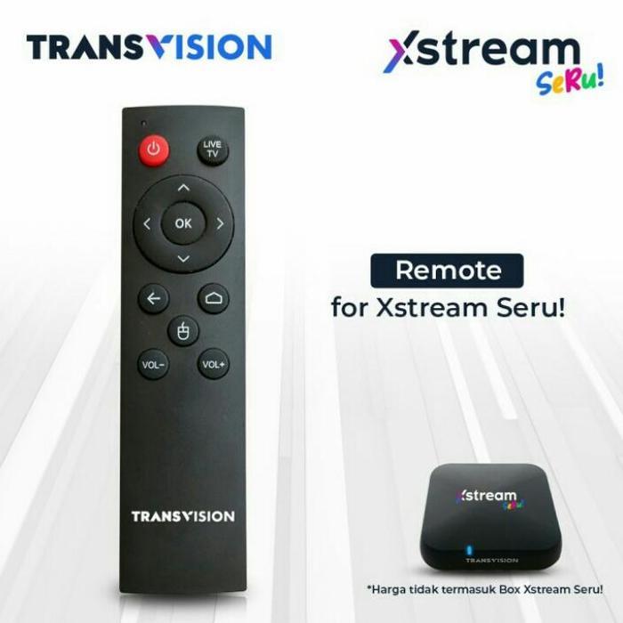 News Remot Remote Android TV Box Xstream SERU TransVision