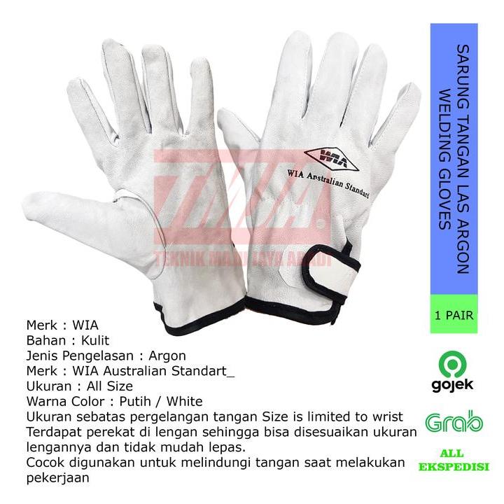 WIA Sarung Tangan Las Argon Welding Gloves