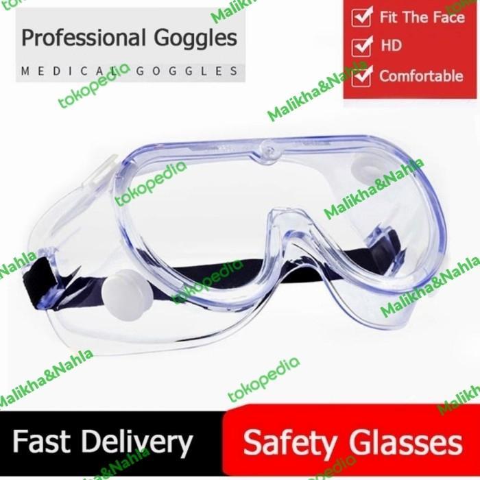 () Kacamata Google / Safety Goggle 3M 1621 Af Anti Fog