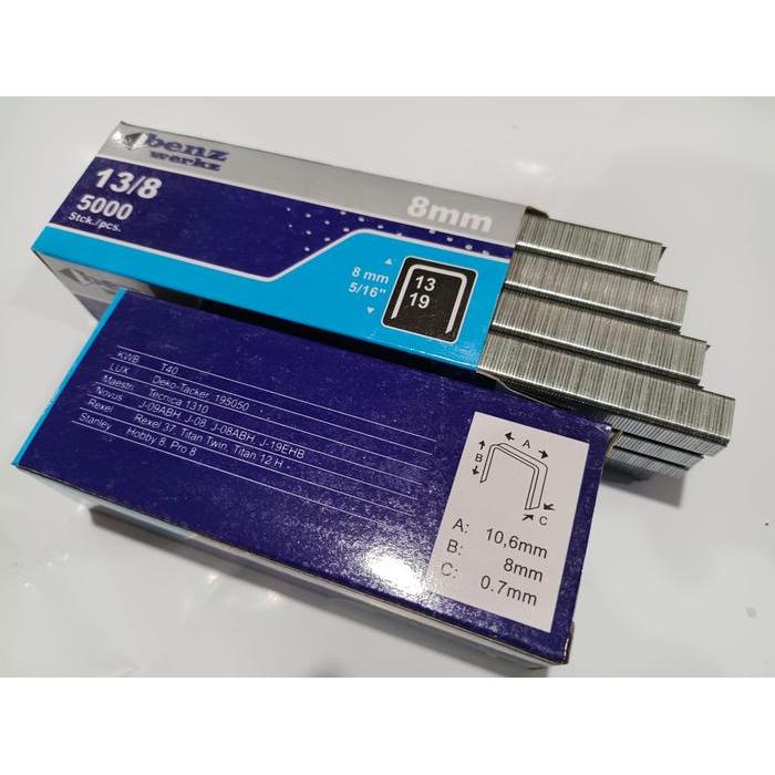 News Benz Isi Staples 13/8 8mm