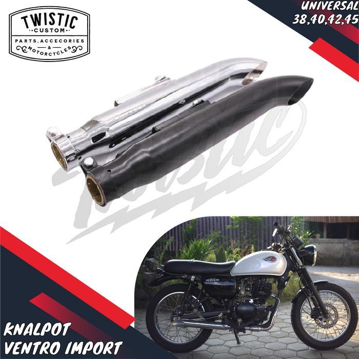 Knalpot Muffler Custom Ventro Motor W175 Benelli Xsr 155 Harley