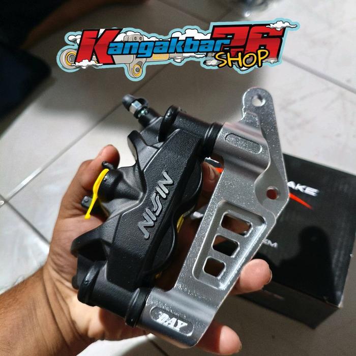 Kaliper Twin Africa Set Breket Kaliper Pnp Ninja R Ninja Rr