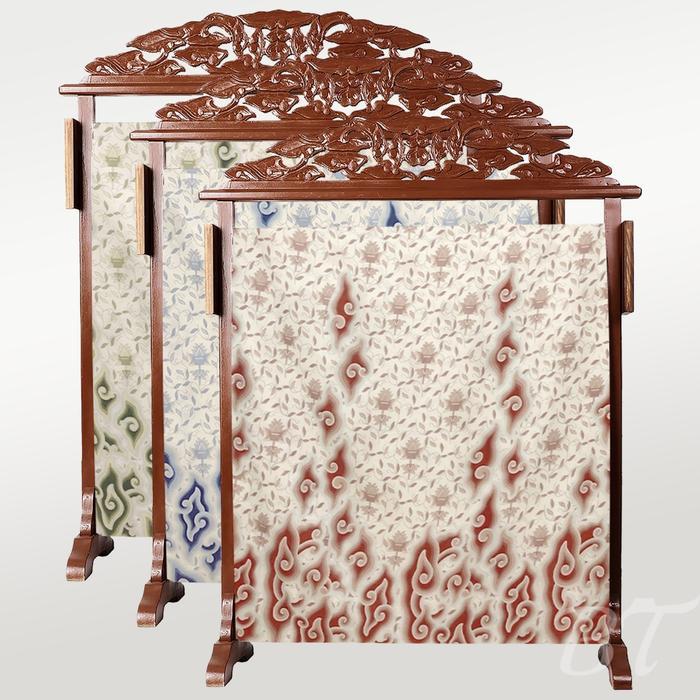 (COD) BATIK TRUSMI BAHAN KAIN BATIK METERAN BAHAN KATUN MOTIF MEGA MENDUNG ROUTER COCOK UNTUK