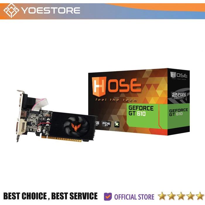 VGA HOSE GT 610 2GB DDR3 LOW PROFILE