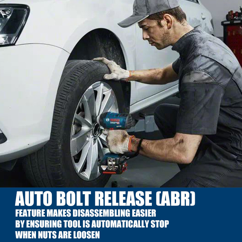 - Bosch Gds 18V-400 Cordless Impact Wrench 400Nm 3700Ipm 18V