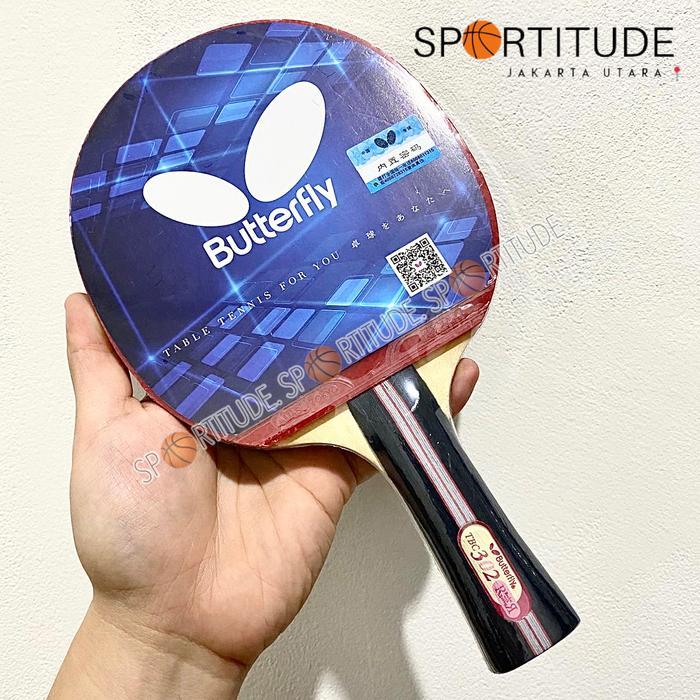 Bet Pingpong Bat Tenis Meja Bat Pingpong Butterfly Tbc 302 Original