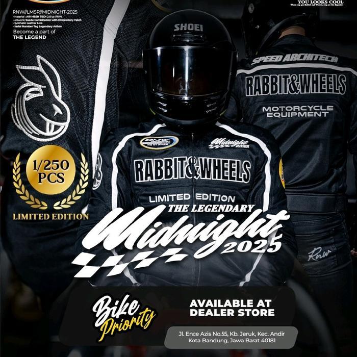 Rabbit And Wheels Midnight Jacket Limited Edition