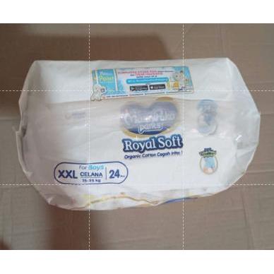 Sedia Mamypoko Pants XXL 24 BOYS Royal Soft Mamypoko Extra Soft