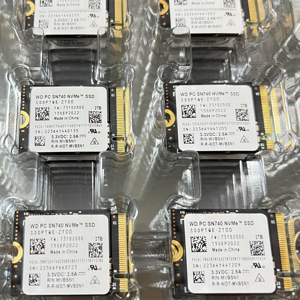 Western Digital Wd Sn740 2Tb 1Tb 512Gb M.2 Ssd 2230 Nvme Pcie Gen 4X4