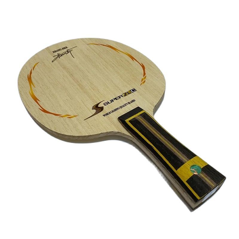Zjk Super Zlc Table Tennis Blade Offens Fast Attack Szlc Ping Pong Bat Paddle Flared Long Handle