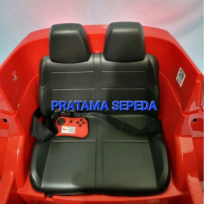 FULL RAKIT Mobil Aki Anak Honda CRV PMB M7788 Aki 12 Volt Lampu Remote Kontrol
