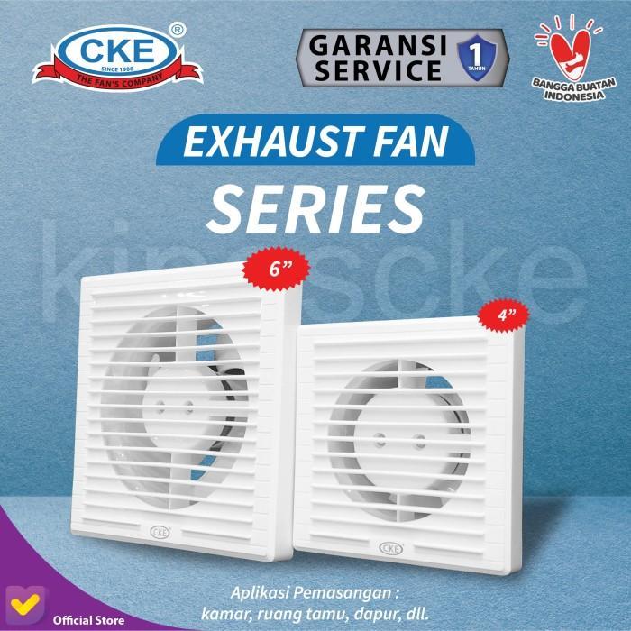 xeyt- Cke Fan Official - Exhaust Fan Mini Penghisap Udara 4 Inch Kipas Hexos Dinding Tembok