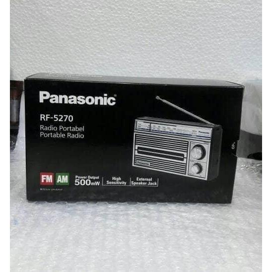 93f64- Radio Klasik Am-Fm Panasonic Rf-5250 Garansi Resmi 1 Tahun