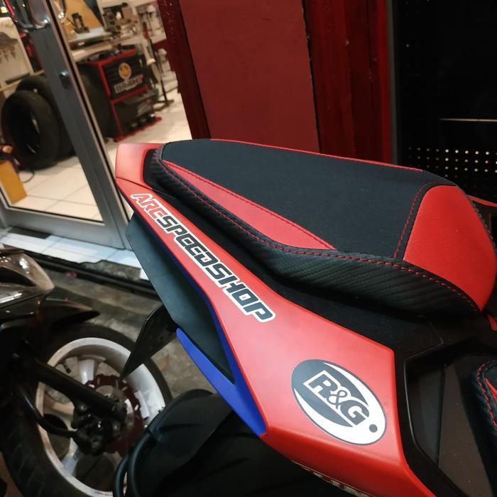 Sarung Kulit Jok Luimoto Replica Honda CBR 250RR CBR250RR Yellow Set