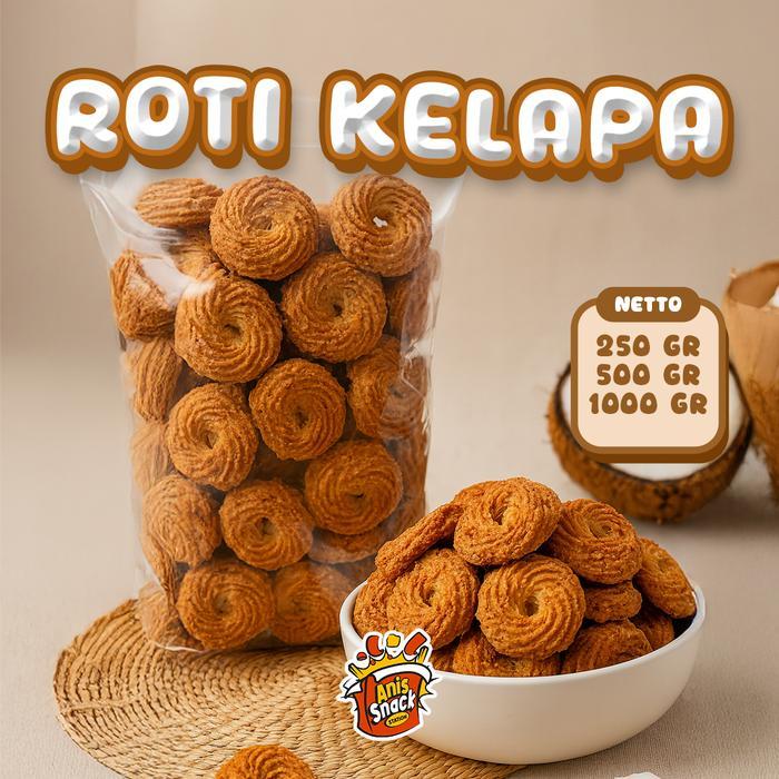 Roti Kelapa / Roti Bulat Kelapa / Roti Kering Kelapa
