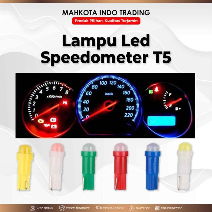 Lampu Led T5 Speedometer Spidometer Variasi Motor Terang Universal