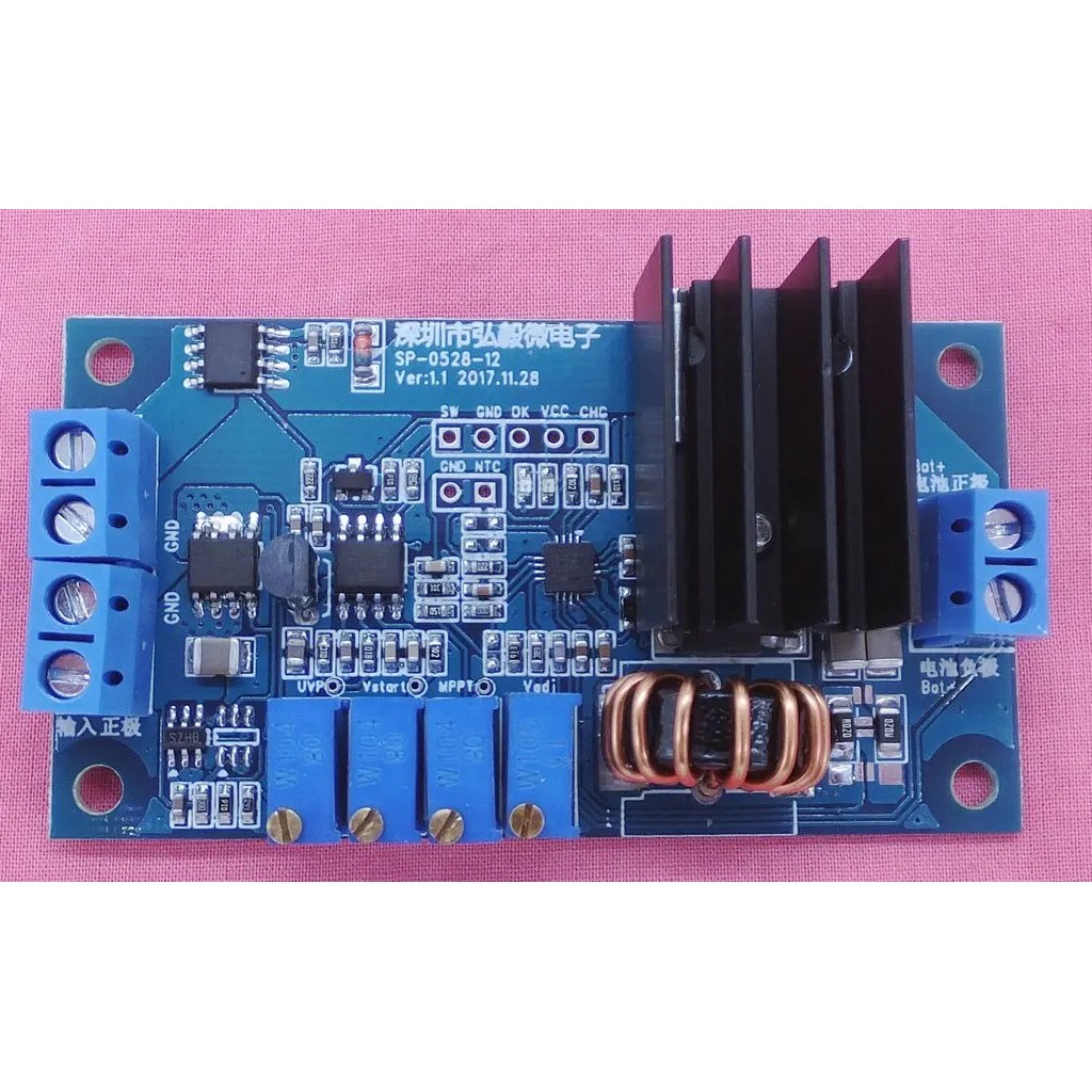 9A Solar Battery Charging Module Lithium Lead Acid Battery Lithium Iron Phosphate Battery Charging