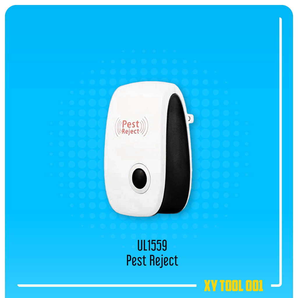 UL1559 Pest Reject Ultrasonic Pest Repeller Alat Pengusir Nyamuk Elektrik