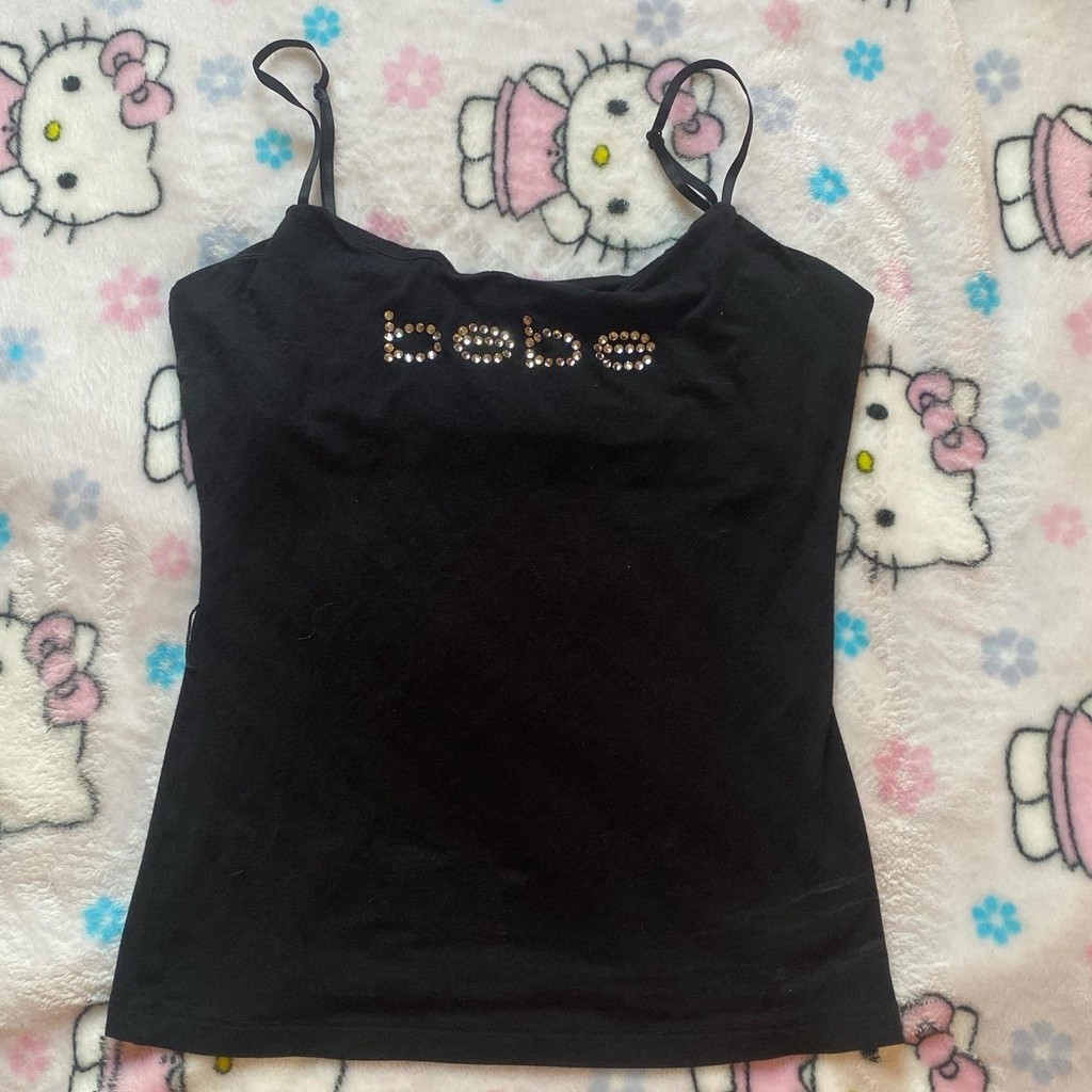 Cute To S Woman Clothes For Women 2000S Y2K To With Suspenders Y2K Vintage Top Aesthetic Clothing