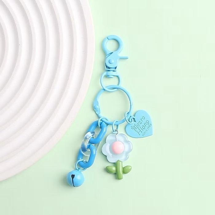 GANTUNGAN KUNCI BUNGA LONCENG / BAG CHARM BUNGA LONCENG/ GANTUNGAN AIODS