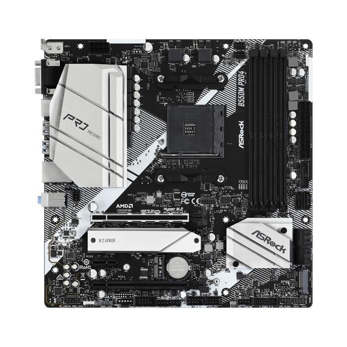 ASROCK B550M PRO4 - SOCKET AM4 MOTHERBOARD B550