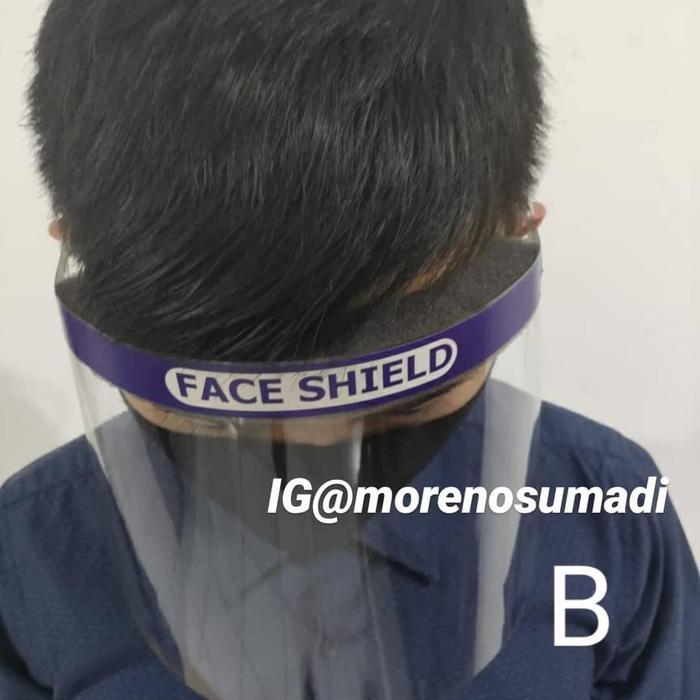 FACE SHIELD. PELINDUNG WAJAH. APD. THERMOMETER INFRARED. READY.