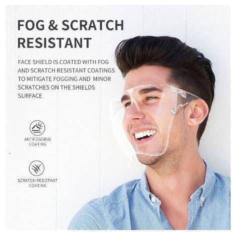 FACE SHIELD RAFFI FACE SHIELD NAGITA FACE SHIELD BLACK ANTI UV PREMIUM