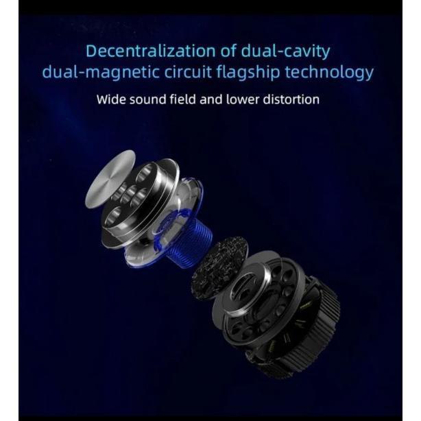 EPZ Q1 PRO EARPHONE WIRED HIFI BASS DYNAMIC DRIVER IN EAR EARPHONE