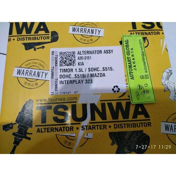 New Dinamo Cas Timor Merk Tsunwa Kode Nmb61