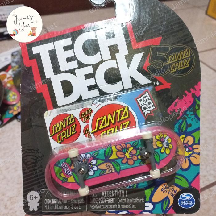 TECH DECK SANTA CRUZ FINGERBOARD. ORINAL SMASTER