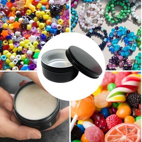 POD Alumunium Pomade Lulur 15ML 30ML 50ML 100ML 150ML Kaleng Pot Salep Wadah Refill Isi Ulang