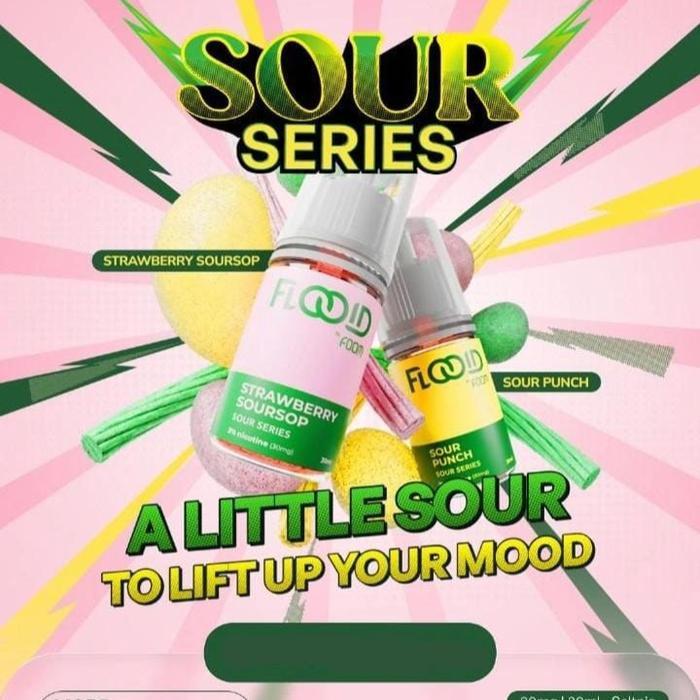 FOOM SOUR PUNCH SALTNIC E-LIQUID SOUR SERIES 30ML 30MG BY FOOM LAB
